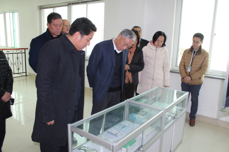 山東省藥監(jiān)局副局長來訪