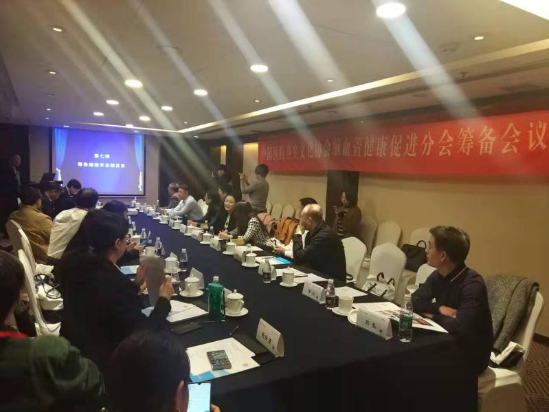 中國醫(yī)藥衛(wèi)生文化協(xié)會腦血管健康促進分會籌備組首次會議在北京舉行