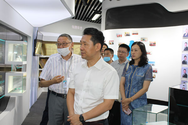 山東省地方金融監(jiān)管局副局長來訪